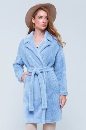 Шуба Монро голубой