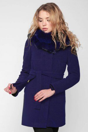 Пальто Шанель кашем.синий