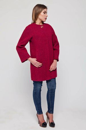 Пальто Ирэн малина