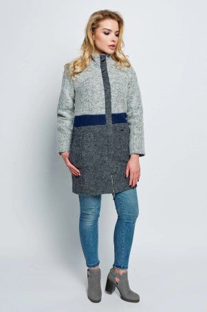 Пальто Джой светло-серый