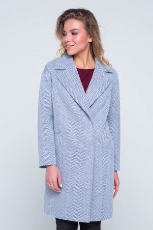Пальто Джил голубой ст.
