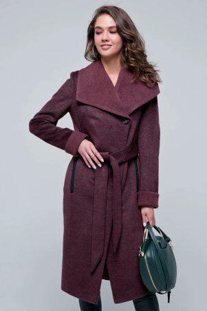 Пальто Джиджи бордо