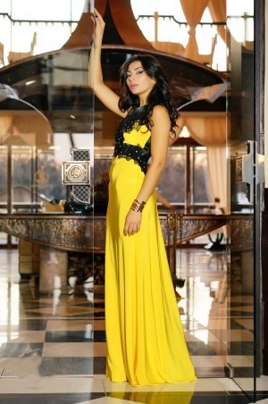 Luzana: Платье Кассандра -желтый - фото 1