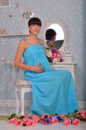 Feminelle: Батистовый сарафан для беременных 1378127 - фото 2