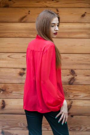 Ляпота: Блуза с бантом 1001-1 - фото 3