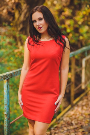 BIBI-Brand: Платье Анабель красный - фото 1