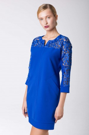 Zefir: Платье с карманами FORS синее - фото 1