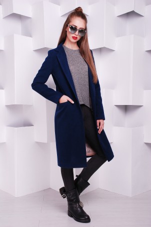 TessDress: Женское пальто "Классик" blue 3228 - фото 1