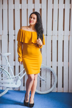 BIBI-Brand: Платье Памела жёлтый - фото 1