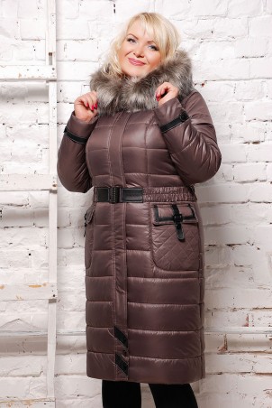 Vicco: Куртка зимняя EVELINA шоколад 1093 - фото 1