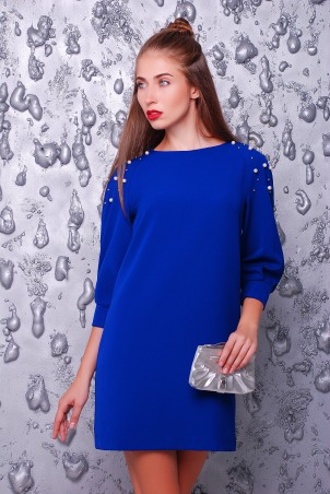 TessDress: Платье "Брук" blue 1412 - фото 1