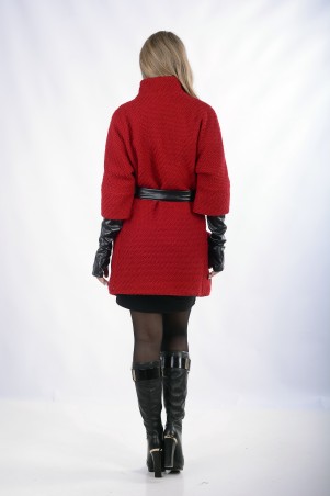 InRed: Пальто "EMMA" красное 201 - фото 7