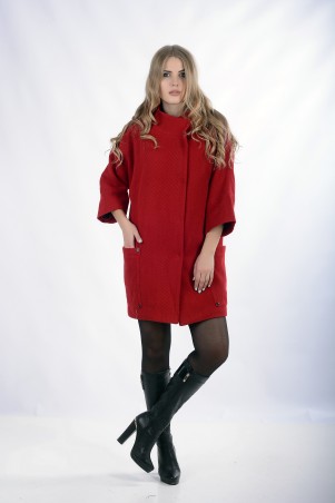 InRed: Пальто "AMAZYNG" красное 7252.1 - фото 6