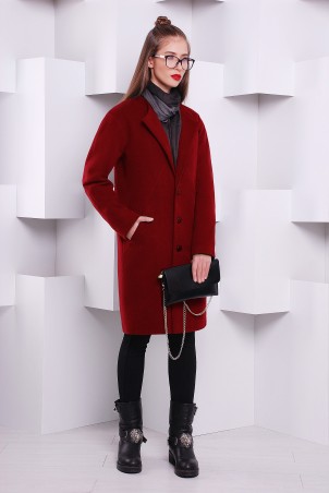 TessDress: Пальто из кашемира Red 3121 - фото 1