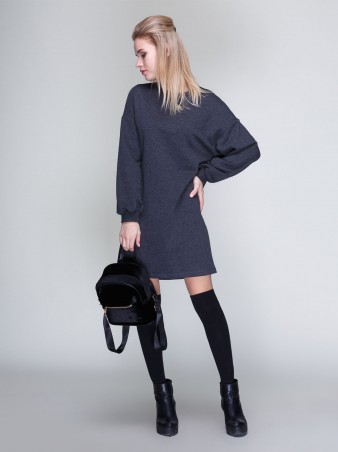 Loca: Платье Платье DW108_тёмныймеланж_Loca - фото 3