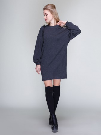 Loca: Платье Платье DW108_тёмныймеланж_Loca - фото 5