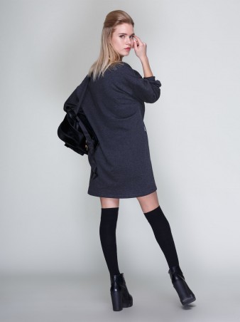 Loca: Платье Платье DW108_тёмныймеланж_Loca - фото 6