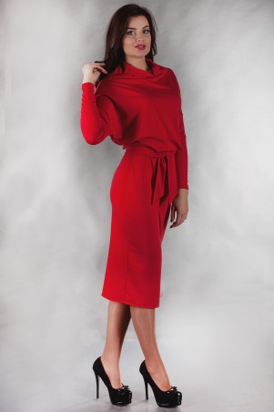 Alpama: Платье ALPAMA-SO-13138-RED - фото 1