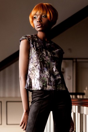 Jadone Fashion: Блуза Халли М-1 - фото 1