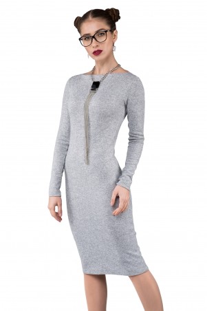 TessDress: Платье "Агата light" grey 1429 - фото 1