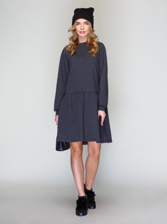 Loca: Платье Платье DW111_тёмныймеланж_Loca - фото 2