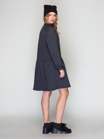 Loca: Платье Платье DW111_тёмныймеланж_Loca - фото 5