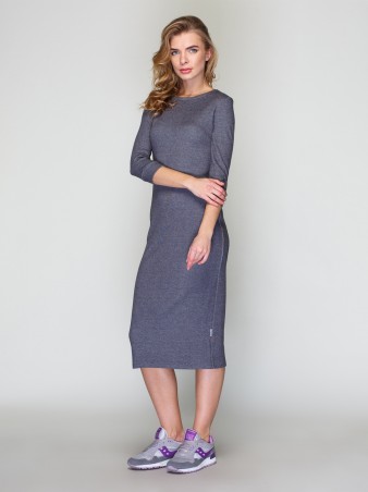 Loca: Платье Платье DW113_тёмно-серый4_Loca - фото 5