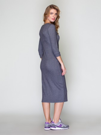 Loca: Платье Платье DW113_тёмно-серый4_Loca - фото 6