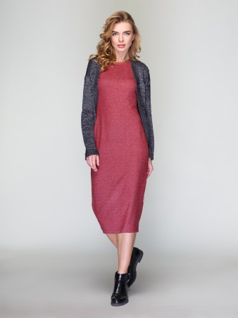 Loca: Платье Платье DW113_бордо8_Loca - фото 4