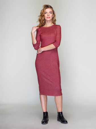 Loca: Платье Платье DW113_бордо8_Loca - фото 5