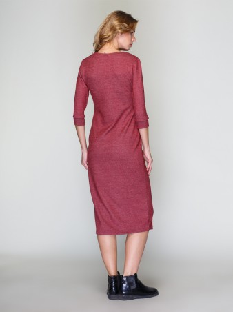 Loca: Платье Платье DW113_бордо8_Loca - фото 6