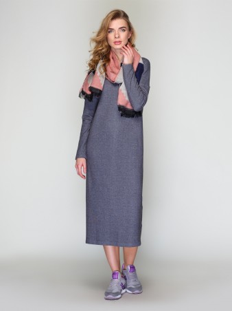 Loca: Платье Платье DW115_тёмно-серый4_Loca - фото 2