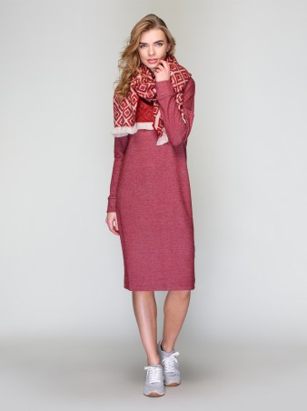 Loca: Платье Платье DW120_бордо8_Loca - фото 2