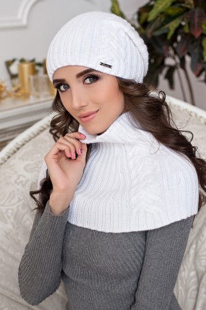 Braxton: Комплект «Герда» (шапка-колпак и шарф-снуд) 4309-7 - фото 1