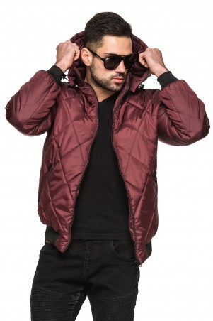KARIANT: Куртка деми Ян бордо - фото 1