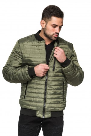 KARIANT: Куртка деми Цезарь хаки - фото 1