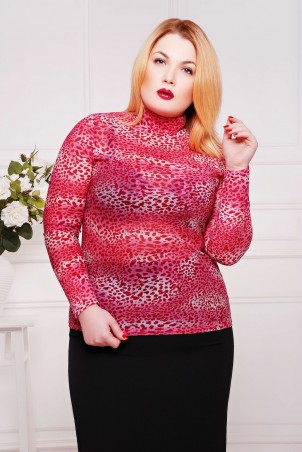 Гольф из стрейч-сетки