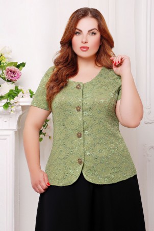 Жакет гипюровый