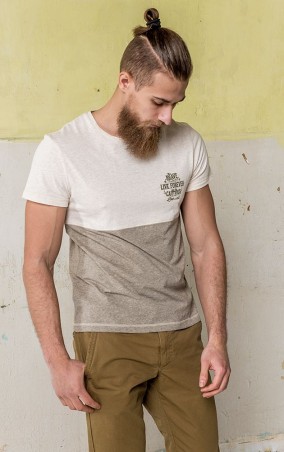 MR520: Футболка с принтом MR 125 1236 0317 Mix - фото 1