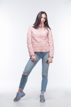 Marterina: Куртка-мини стеганая светло-розовая K05Y07PL37 - фото 1