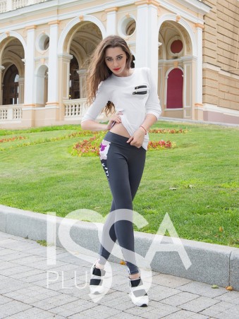 ISSA PLUS: Спортивные штаны 528_серый - фото 1