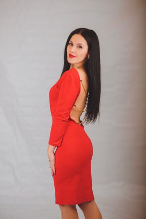 BIBI-Brand: Платье Одди красный - фото 1