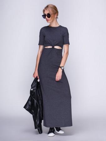 Loca: Платье Платье DW52_тёмныймеланж_Loca - фото 3