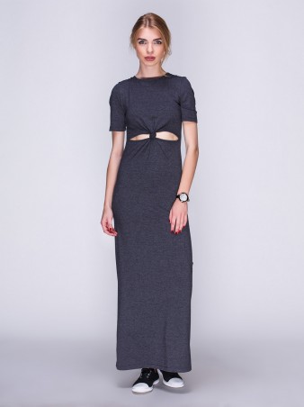 Loca: Платье Платье DW52_тёмныймеланж_Loca - фото 6