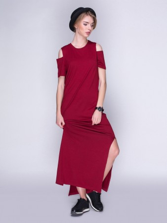 Loca: Платье Платье DW44_бордо_Loca - фото 2