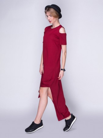 Loca: Платье Платье DW44_бордо_Loca - фото 3