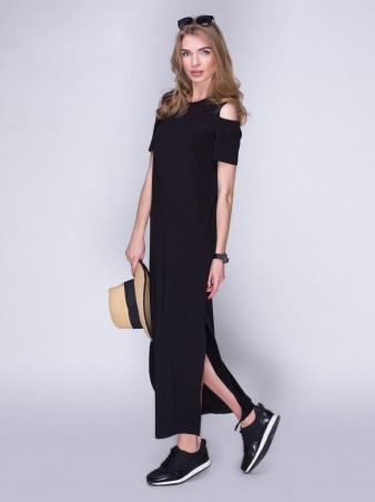 Loca: Платье Платье DW44_чёрный_Loca - фото 3