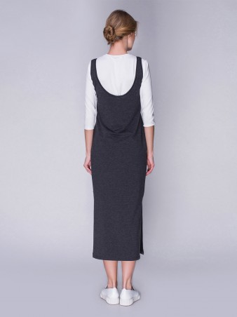 Loca: Платье Платье Dw29_меланжтёмный_Loca - фото 7