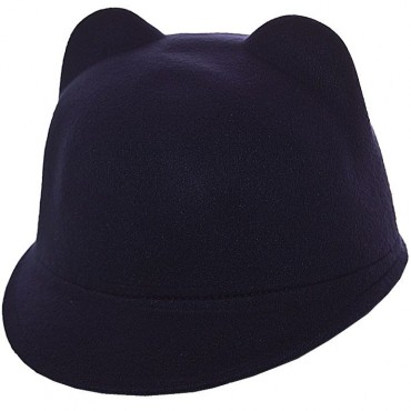 Cherya Group: Шляпа фетровая детская FD16005 тёмно-синий - фото 1