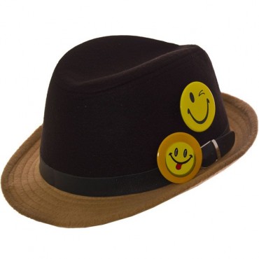 Cherya Group: Шляпа фетровая детская FD16003 чёрный - фото 1
